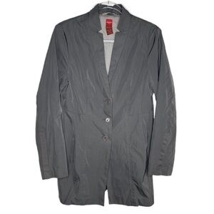 Olsen Europe Gray Button-Up Blazer sz 6